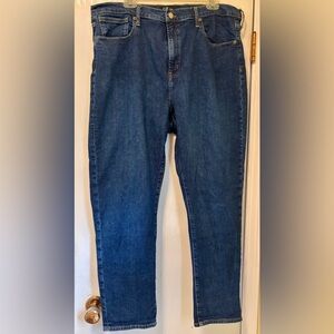 Gap vintage slim high rise Jeans Plus size 20 35R ankle length